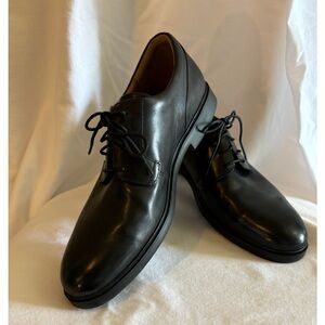 Men's Lace Tie Black Oxford Clarks Unstructured Size 13